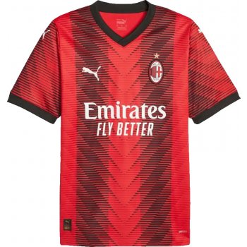 Puma AC Milan 23/24 dětský domácí fotbalový dres červený