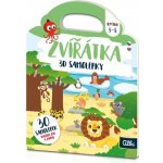 Albi Kvído 3D samolepky zvířátka – Zboží Mobilmania