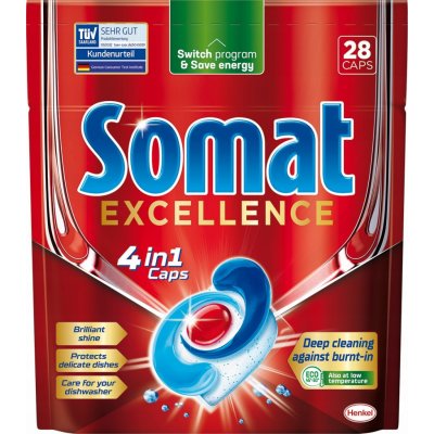 Somat Excellence tablety do myčky 28 ks – Zbozi.Blesk.cz