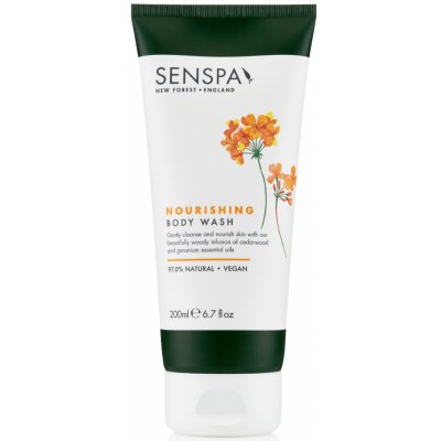 SenSpa sprchový gel Cedrové dřevo & Geránium 200 ml