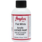 Angelus Acrylic Paint barva na kůži a koženku 118 ml flat white 105 – Zboží Dáma
