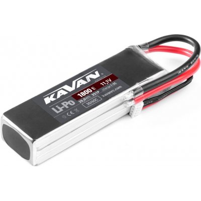 KAVAN Li-Po 1800mAh/11.1 V 30/60C Air pack – Zboží Dáma