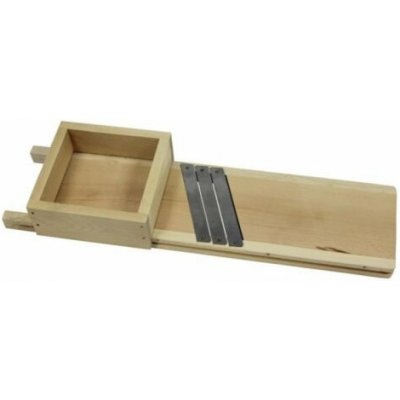 Kruhadlo / struhadlo na zelí třínožové 67x19cm, nerez / dřevo – Hledejceny.cz