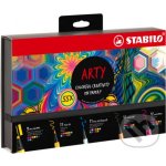 STABILO Kreativní sada ARTY 68 ks sada jemné linery a prémiové vláknové fixy – Hledejceny.cz