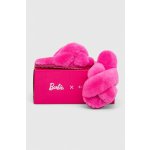 Dětské vlněné pantofle Emu Australia x Barbie Mayberry Teens růžová – Zboží Mobilmania