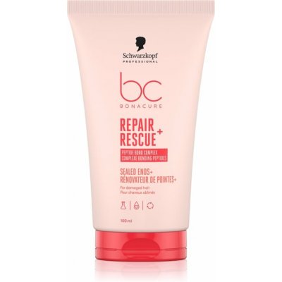 Schwarzkopf Professional BC Bonacure Repair Rescue+ krémové sérum pro velmi poškozené vlasy s roztřepenými konečky 100 ml – Hledejceny.cz