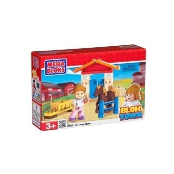 Mega Bloks Blok Town Stáj pro poníky