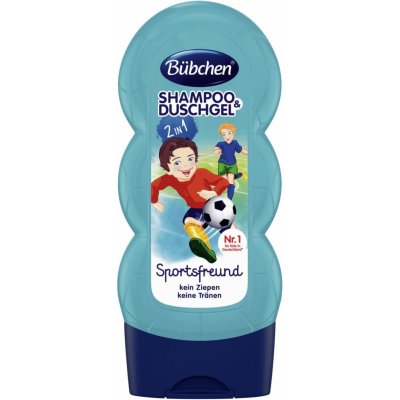 Bubchen Sports Freund šampon a sprchový gel 2v1 230 ml – Hledejceny.cz