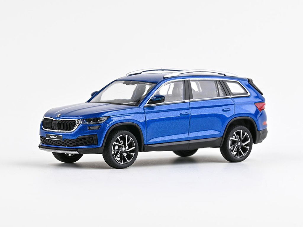 Abrex Škoda Kodiaq FL 2021 Modrá Race Metalíza 1:43