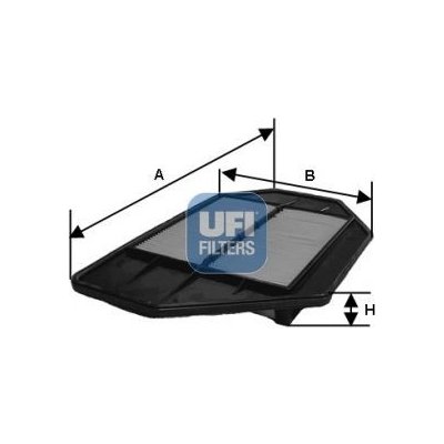 Vzduchový filtr UFI 30.360.00 – Hledejceny.cz