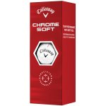 Callaway balls Chrome Soft 22 4-plášťové 3 ks – Zbozi.Blesk.cz