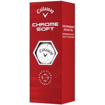 Callaway balls Chrome Soft 22 4-plášťové 3 ks