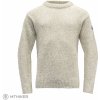 Pánský rolák Devold Nansen Crew Neck grey melange