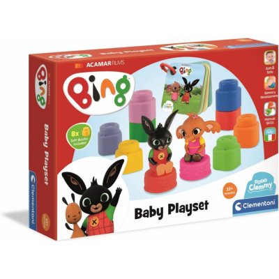 CLEMENTONI BABY Soft Clemmy Hrací sada Bing – Zboží Mobilmania