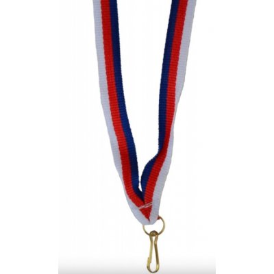 DCH Stuha s klipem - Trikolora Šířka stuhy: 1 cm – Zboží Dáma