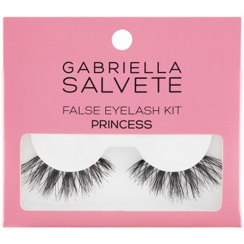 Gabriella Salvete False Eyelashes Princess dámské umělé řasy 1 pár + lepidlo na řasy 1 g