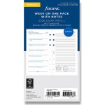 Filofax Týdenní kalendář 2026, týden/1 strana s poznámkami náplň osobních diářů A6 – Zboží Živě