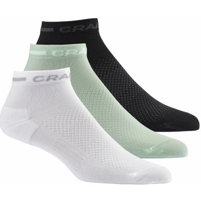 Craft ponožky CORE Dry Mid 3p Zelená