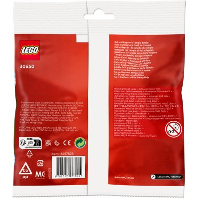 LEGO® NINJAGO® 30650 Bitva Kaie a Raptona v chrámu – Hledejceny.cz