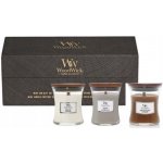 WoodWick Fireside & White Teak & Stone Wash Suede 3 x 85 g – Zboží Dáma WoodWick Fireside & White Teak & Stone Wash Suede 3 x 85 g – Zboží Dáma