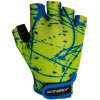 Rukavice na kolo Klimatex Aled Jr SF light-green