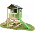 Exit Dřevěný domeček Loft 500 zelený – Hledejceny.cz