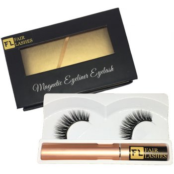 Fair Lashes magnetický set 028 magnetické řasy s magnetickou oční linkou