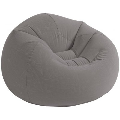 Intex Beanless Bag Chair šedé 68579 – Zbozi.Blesk.cz