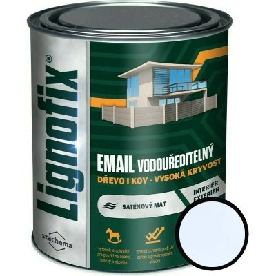 Lignofix email 0,75 l bílá – Sleviste.cz