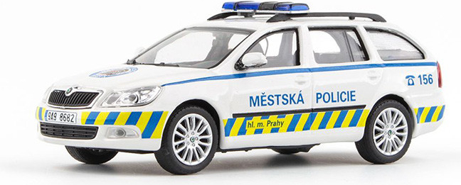 Abrex škoda Octavia II FL Combi 2008 MP Praha 89 1:43