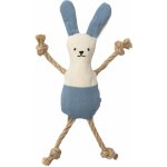 FuzzYard Life Cat plyšový králík modrý s šantou kočičí 12 x 4,1 cm – Hledejceny.cz