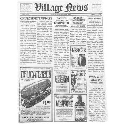 balicí papír novinový, nepromastitelný 250x350 mm (500 ks/balení) – Hledejceny.cz