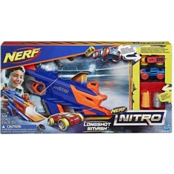 Nerf Nitro Longshot Smash + 2 auta C0784