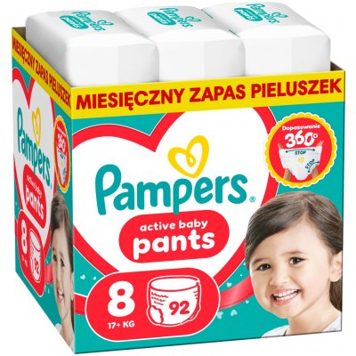 Pampers Active Baby 8 92 ks – Hledejceny.cz