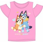 Eplusm tričko BLUEY A BINGO v objetí krátký rukáv růžová – Hledejceny.cz