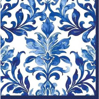 PAW Ubrousek 33x33cm Indigo Wave – Zboží Mobilmania