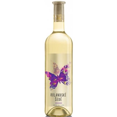 Motýl Rulandské šedé 12,5% 0,75 l (holá láhev) – Hledejceny.cz