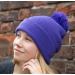 Result Headwear pletená čepice s bambulí RC028X královská modrá – Sleviste.cz