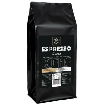 Pureway Espresso Crema zrnková 1 kg – Hledejceny.cz
