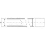 KOPOS Trubka tuhá 1516E KA šedá 3m – Hledejceny.cz