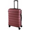 Cestovní kufr D&N 4W 2460-12 vínová 72 l
