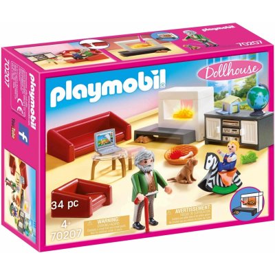 Playmobil 70207 Útulný obývací pokoj – Zboží Mobilmania