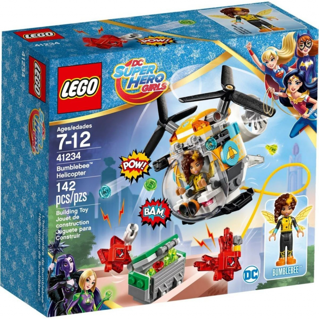 LEGO® Super Heroes GIRLS 41234 Bumblebee a helikoptéra