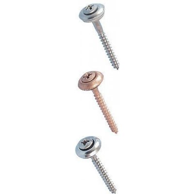 GUNNEX Klempířské vruty 4,5x65mm MĚDĚNÉ (100ks/bal) – Zboží Mobilmania