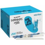 Sorbos Jedlá ovocná brčka Neutrální 200 ks – Hledejceny.cz
