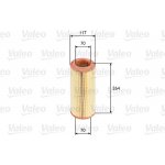 Vzduchový filtr VALEO 585626 – Hledejceny.cz