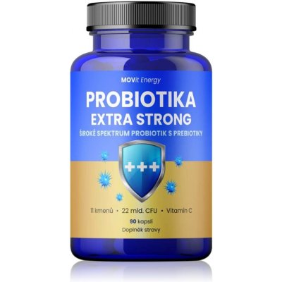 MOVit Probiotika kompl.laktob.+bifidobak 30+10 kapslí