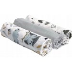 Baby Ono Pleny mušelínové Super soft Šedé 3 ks – Sleviste.cz