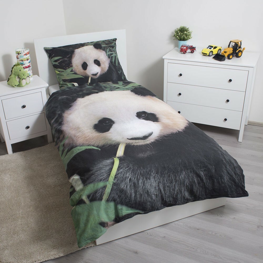 Jerry Fabrics Povlečení Panda bavlna 140x200 70x90