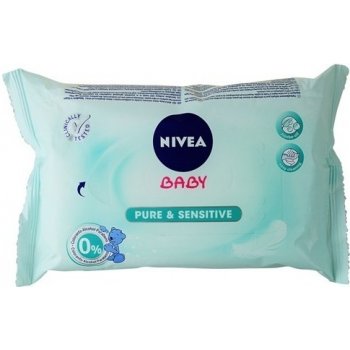 Nivea Baby čisticí ubrousky Sensitive 63 ks